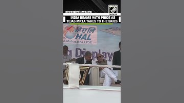 Nashik: Tejas Mk1A fighter jet takes to the skies, Rajnath Singh witnesses key defence events