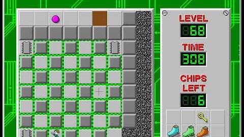 CCLP2 level 68 solution - 277 seconds