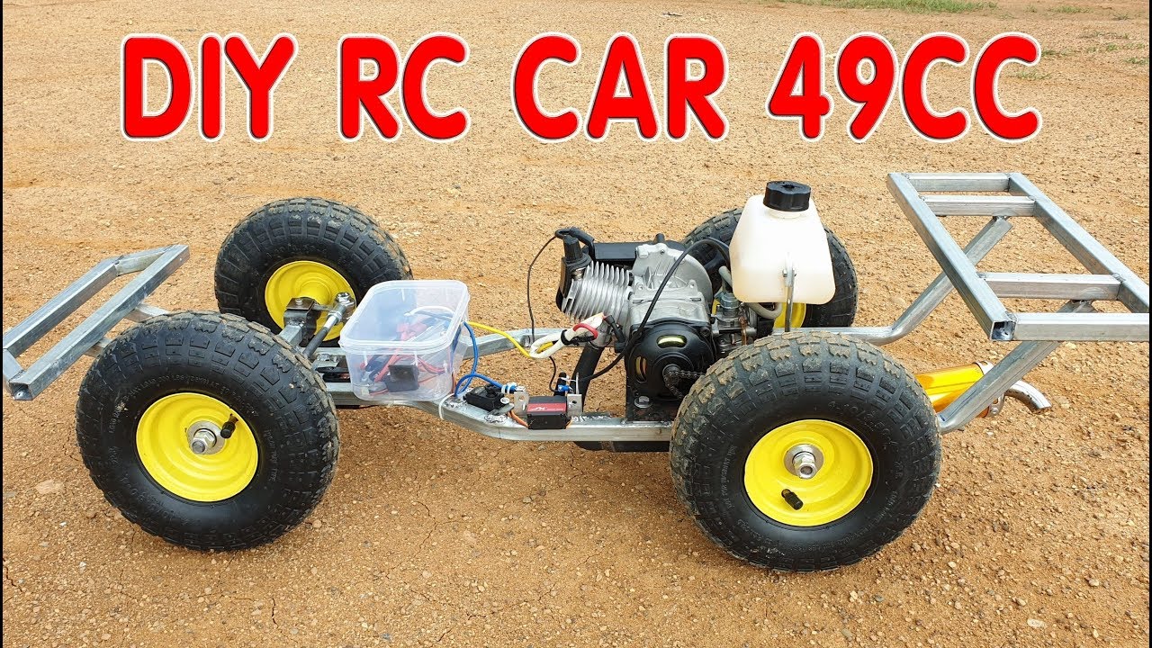 build your own petrol remote control car