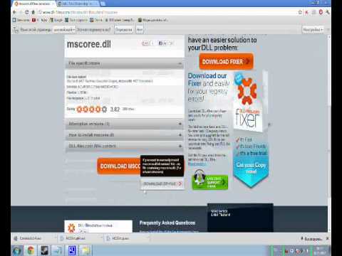 TÉLÉCHARGER LE FICHIER MSCOREE.DLL MSCOREE.DLL FICHIER TÉLÉCHARGER LE