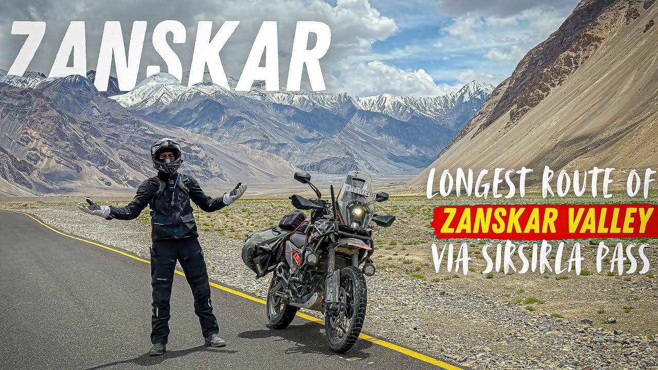 LONGEST ROUTE OF ZANSKAR VALLEY VIA SIRSIRLA PASS OF MY KTM 🔥😱