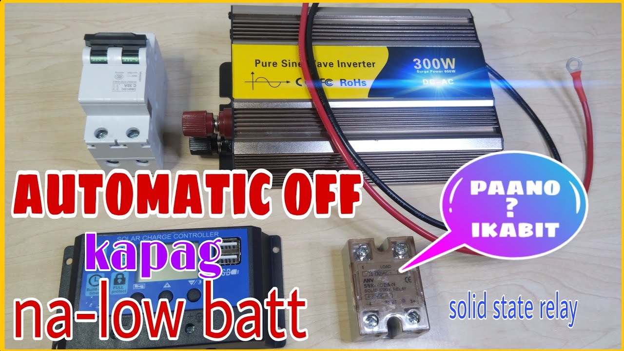 PAANO MAG INSTALL NG SOLAR INVERTER || OFF GRID SOLAR - YouTube