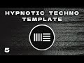 Hypnotic Techno Project - Ableton Live Template 11 - Stock/Native plugin , Free synth used