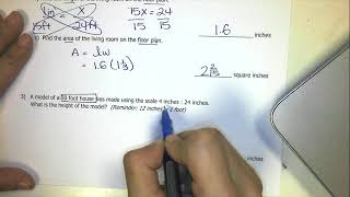 Proportional Relationships - Scale Factors
