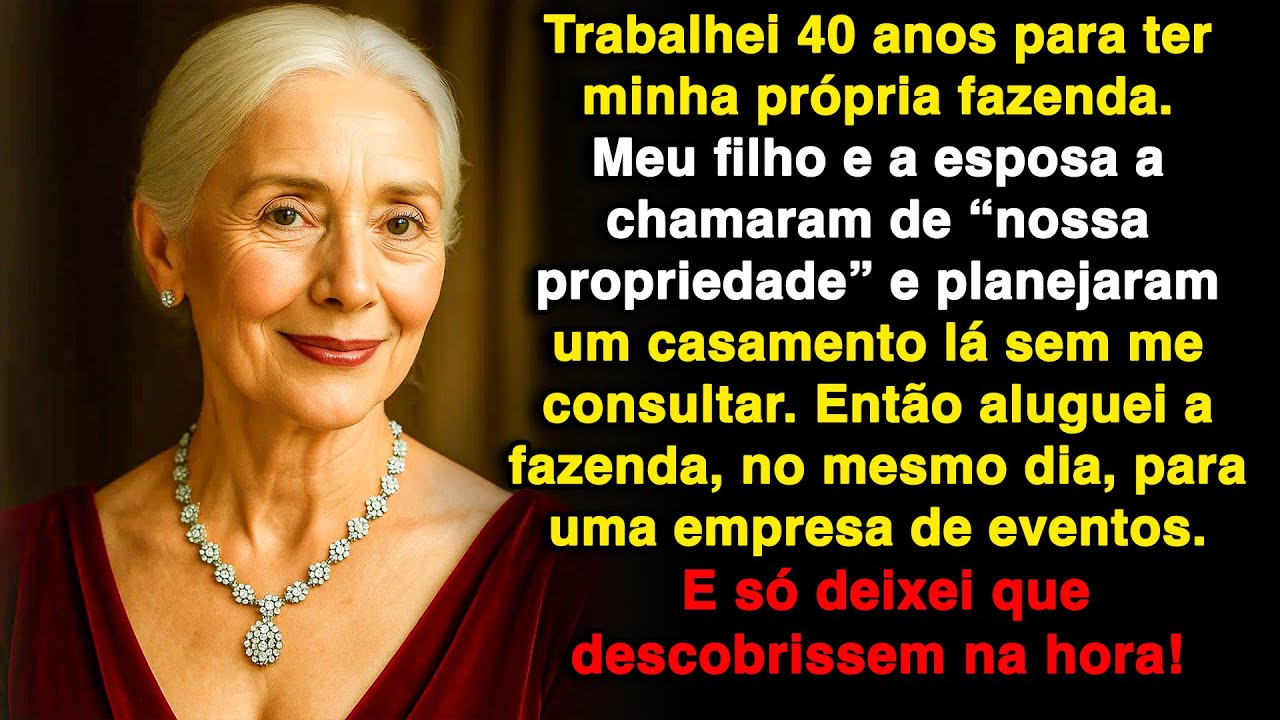 A família mandou 200 convites de casamento com o endereço do meu sítio, sem nem me avisar!