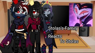 Stolas's Family Reacts To Stolas |Gacha Nebula | Helluva Boss 