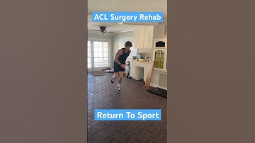 ACL Surgery Rehab: Single Leg Plyometrics #aclrepair #shorts #aclrehab #aclreconstruction