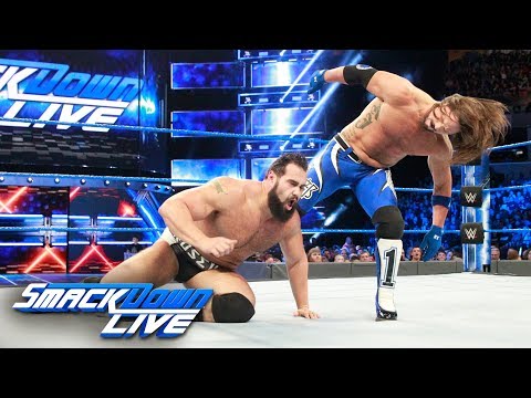 AJ Styles vs. Rusev: SmackDown LIVE, March 13, 2018
