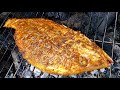 Tasty Charcoal Grilled Whole Fish Recipe |  Charbroiled Red Snapper