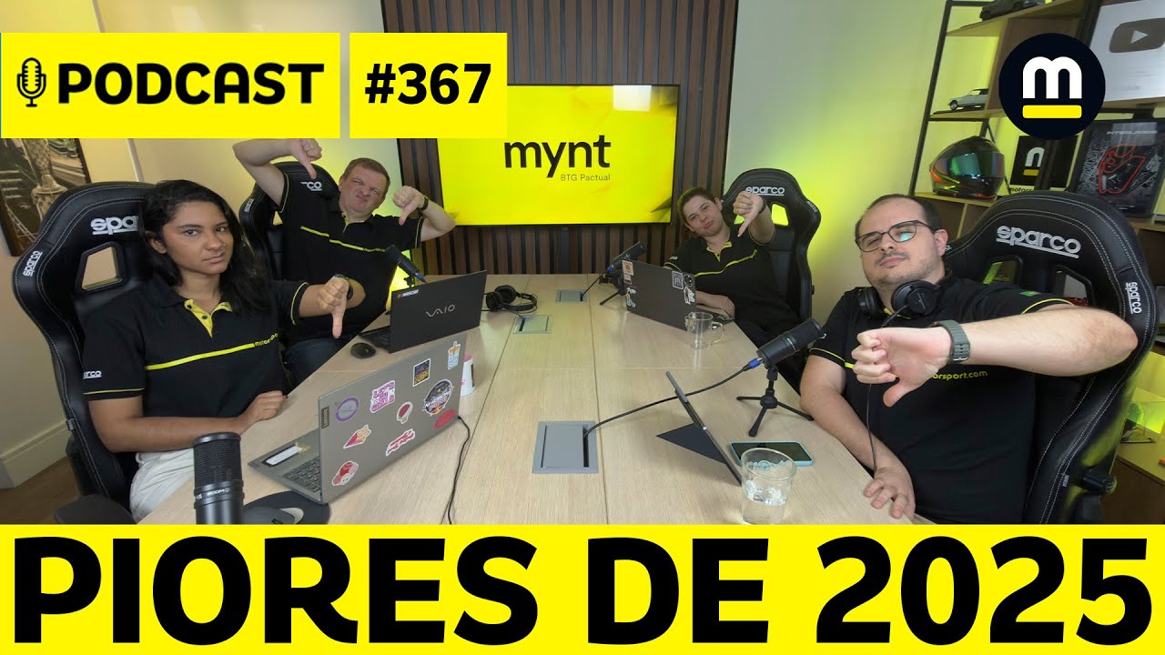 HAMILTON perdido? Red Bull? MCLAREN? Os PIORES DO ANO na F1 2025! | PODCAST MOTORSPORT.COM