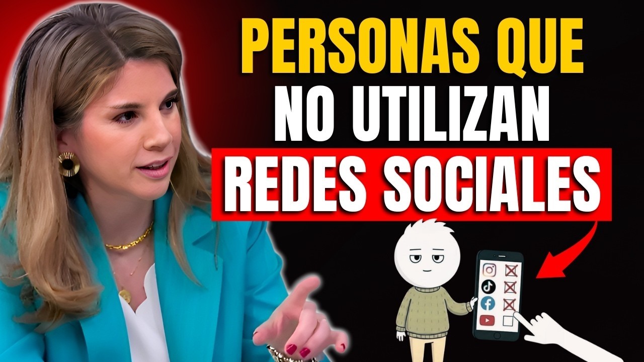 Personas que NO Usan Redes Sociales (Psicología Práctica) | Marian Rojas Estapé