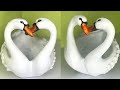 Double Swan pot at home/Easily make at home-DIY/Cement Craft Ideas