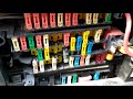 Peugeot 206 OBD2 Diagnostic Port Local And Fusebox