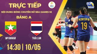 LIVESTREAM I Myanmar vs Thailand | Preliminary Round A | Women's Volleyball - SEA Games 32