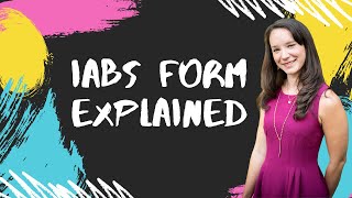 IABS form explained