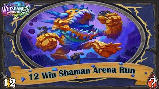 12 Wins With a Useless Legendary!? Shaman Hearthstone Arena Run