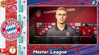 PES 2021 FC Bayern Munchen Master League | Erling Haaland Resmi Bergabung Seharga 105 Juta Euro 7