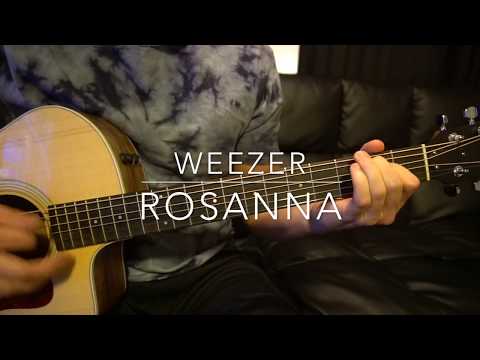 Weezer // Rosanna // Easy Guitar Lesson (W Tabs!)
