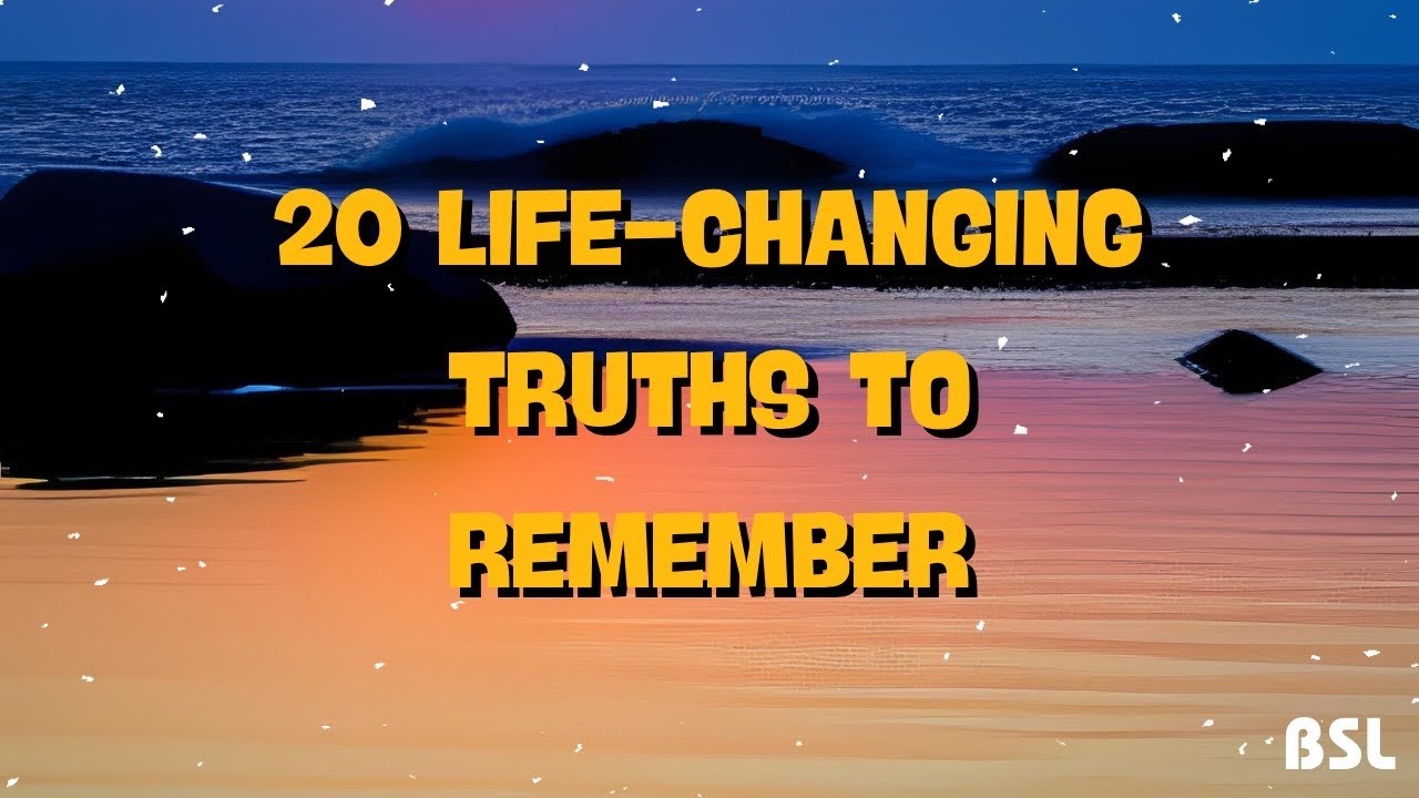 "Unlock Lasting Wisdom: A Story of 20 Life Truths You Need to Hear ...