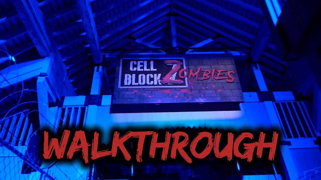 Howl-O-Scream Tampa: Cell Block Z Walkthrough