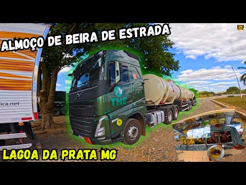 Parei para almoçar