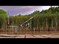 Fishing For Catfish Off The Dock