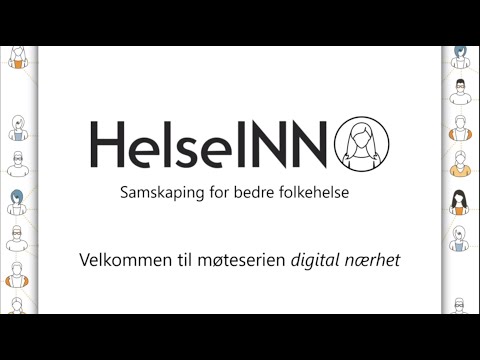 Digital nærhet: Introduksjon ved Tor Sætrang