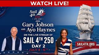LIVE: Inside the Fleet! Crew Interviews & Tall Ship Tours | Sail 4th 250 Day 2