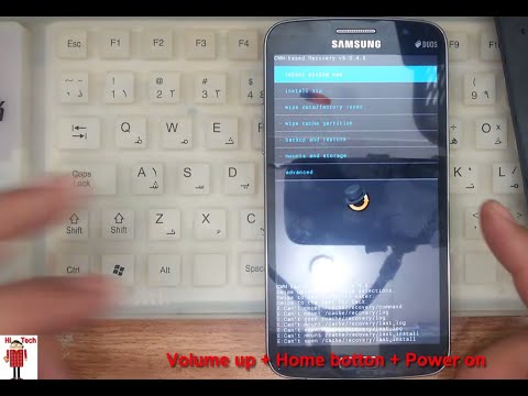 How to Install CWM / TWRP Recovery on Galaxy Grand 2 SM-G7102 using Odin