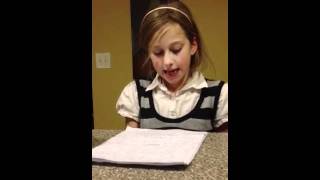 Alanna's French-Indian War News Report (Hemmelgarn 4th grad