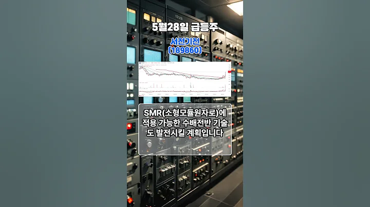 [ 5월 28일 급등주 ] 서전기전(189860) +29.92% 급등
