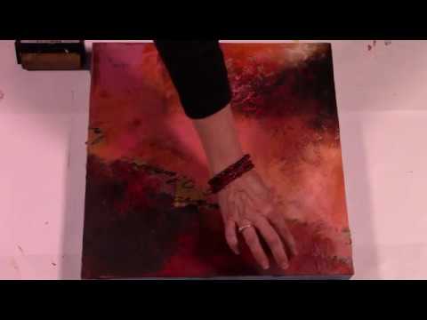 Using Cold Wax Medium to Seal a Finished Watercolor Painting 