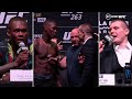 Things hot HEATED! Adesanya v Vettori press conference best bits