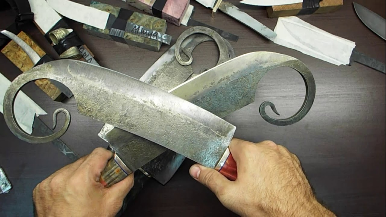 Рубящий инструмент. Нож для люля-кебаб Гиймякеш. Гиймякеш Габалинский нож.