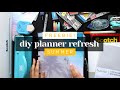 SUMMER PLANNER REFRESH + FREEBIE! DIY COVER, DASHBOARDS &amp; POCKET PAGE FOR A CLASSIC HAPPY PLANNER