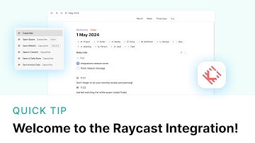 Raycast x Capacities Integration 🔥