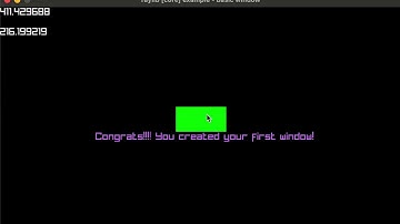 Simple Button using RayLib C++