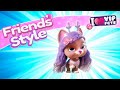 Friend's STYLE 😎🤩 VIP PETS 🌈 HAIRSTYLES 💇🏼‍♀️ Ganze FOLGEN 😍 Videos für Kinder auf DEUTSCH