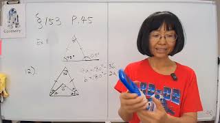 Beginner's Euclidean Geometry Book I Section 153-154 page 45-46 Triangle sides comparison