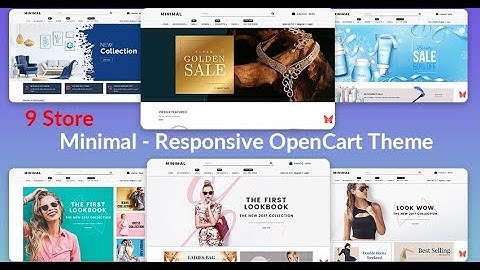 Minimal Fashion & Jewelry Store Responsive OpenCart  Theme