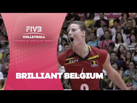 Brilliant Belgium defence! - FIVB World Grand Prix