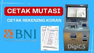 CETAK MUTASI/ REKENING KORAN DI MESIN DIGICS BNI #bni#atm#digics#cetakmutasi#rekeningkoran#rc CETAK MUTASI/ REKENING KORAN DI MESIN DIGICS BNI #bni#atm#digics#cetakmutasi#rekeningkoran#rc