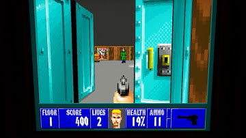 playing wolfenstein 3D in wolfenstein 2 the new colossus