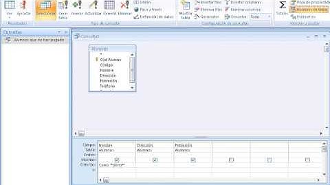 Criterios * e ? en consultas en access 2007