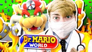 Dr. Mario World - DOCTOR BOWSER! (iPhone Gameplay Video)