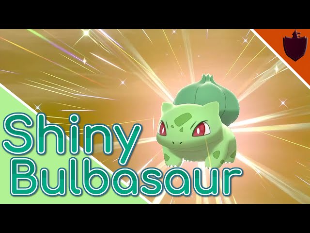SHINY BULBASAUR IN 752 ENCOUNTERS  Pokemon Sword and Shield Shiny Reaction  