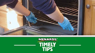 Timely Tips - Cleaning an Oven &amp; Cooktop