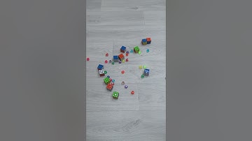 Reverse video Cubes and Game Dice