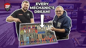 Organiseer de Snap-on Toolbox voor monteurs op de beste manier (met Mad Ford Engineering)