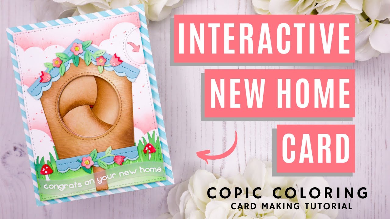 Interactive New Home Card with Lawn Fawn - YouTube